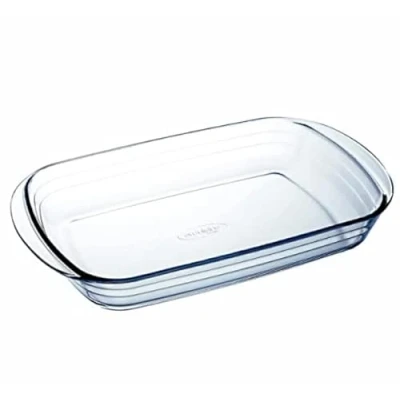 Afbeelding van Ovenschaal Ô Cuisine Ocuisine Vidrio Rechthoekig Transparant Glas 6 Stuks 35 x 22 cm