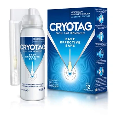Afbeelding van Cryotag Skin Tag Remover, snelle en effectieve verwijdering van kleine huidtags, verwijdert huidtags al na 1 behandeling, bewezen werkzaamheid, tot 12 behandelingen