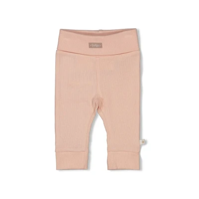 Afbeelding van Feetje Broek FECAPR24 Rib The Magic Is In You Roze Maat 68