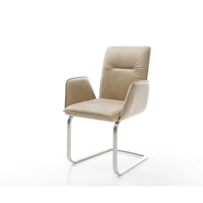 Afbeelding van sledemodel Vinja Flex vlak roestvrij staal beige vintage