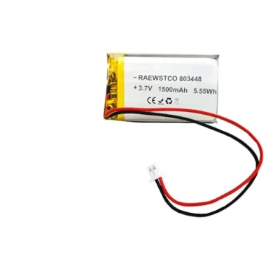 Afbeelding van RAEWSTCO 803448 1500mah3.7v lithium polymeer batterij intercom beauty uitrusting