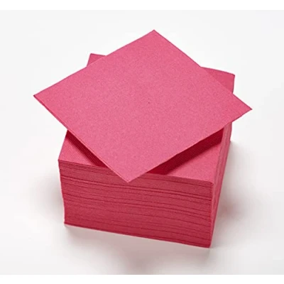 Afbeelding van 50 servetten, fuchsia, Tex Touch Cocktail, 25 x 24 cm, roze