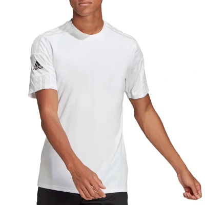 Afbeelding van adidas Performance Squad 21 Tshirt print, Heren, Maat: Large, White/black