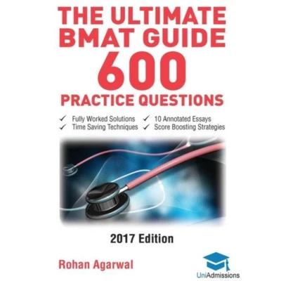 Afbeelding van The Ultimate BMAT Guide 600 Practice Questions: Fully Worked Solutions, Time Saving Techniques, Score Boosting Strategies, 10 Annotated Essays, 2017