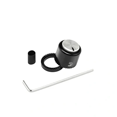Afbeelding van D&quot;;Addario PW LNPL 01BS LokNob Pro Large zwart met zilver