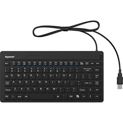 Afbeelding van keyboard Keysonic KSK 3230IN (US) IP68 W dicht Silicon