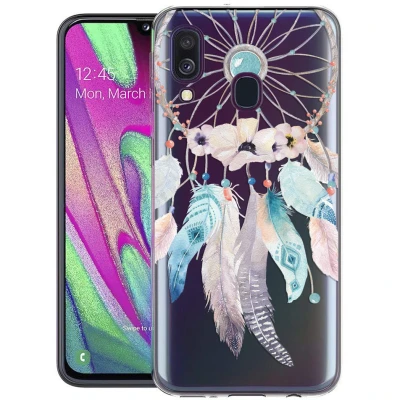 Afbeelding van Samsung Galaxy A40 Hoesje Siliconen en TPU (zacht) imoshion Softcase/Backcover Dreamcatcher Telefoonhoesje