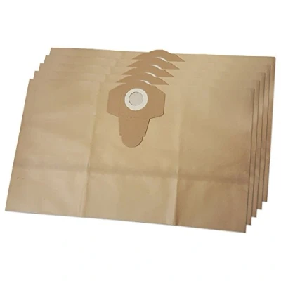 Afbeelding van 5 Stofzuigerzakken voor PARKSIDE PNTS 1500 A1, B1, B3 Wet &amp; Dry, B2