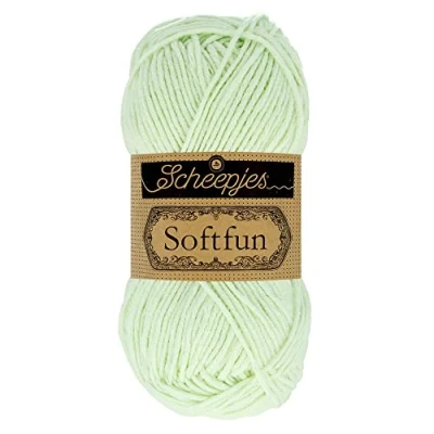 Afbeelding van Scheepjes Softfun 2639 Green Thee Garen 10x50g