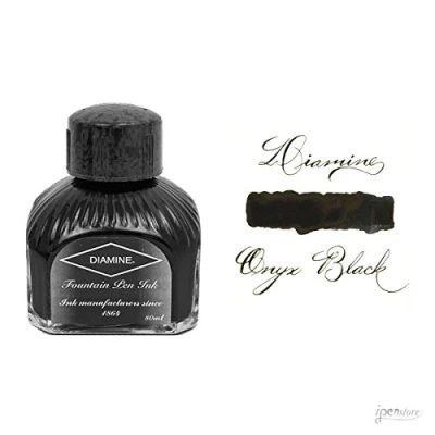 Afbeelding van Diamine Vulpeninkt 80 ml Onyx Black