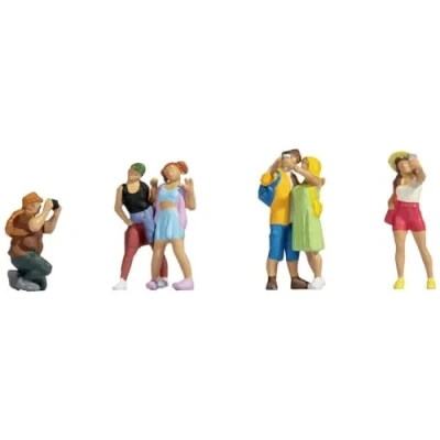 Afbeelding van NOCH 15473 H0 Toeristen figuren Geverfd, Staand