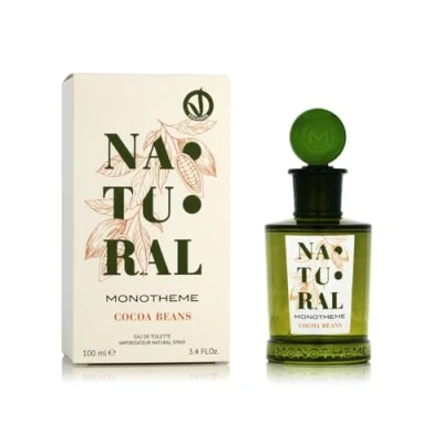 Afbeelding van MONOTHEME Natural Cocoa Beans Eau de Toilette, 100 ml, natuurlijke verstuiver spray, veganistisch, ok