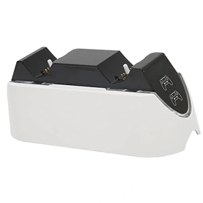Afbeelding van Snellaadstation voor PS5, Dual Sense Controller laadstation Dock met Antislipmat, 2 Uur Snel Opladen, LED auto indicator, PS5 opladeraccessoires