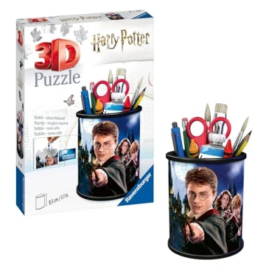 Afbeelding van Ravensburger Harry Potter pennenbak 3D puzzel 54 stukjes