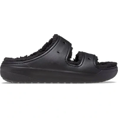 Afbeelding van Crocs Unisex Classic Cozzzy Sandal Slide, Zwart, 43/44 EU