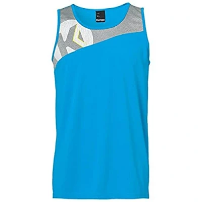 Afbeelding van Kempa Core 2.0 Singlet Kempablauw Donker Grijs Melange Maat XL