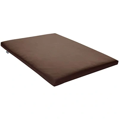 Afbeelding van FORTISLINE Hondenmat hondenbed Capri (XL 120cm x 90cm, bruin)