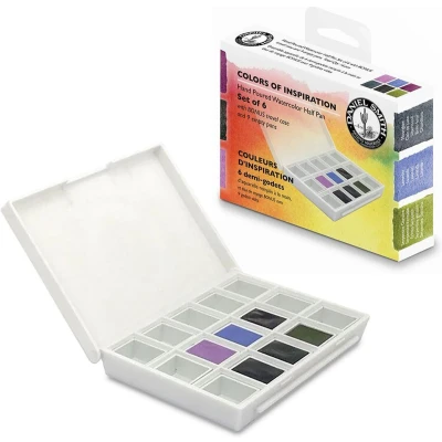 Afbeelding van Daniel Smith Aquarelverf Professionele Kwaliteit Aquarel Verf Watercolour Half Pan Set &quot;Colours of Inspiration&quot; with 6 Pans