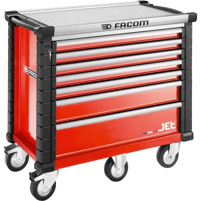 Afbeelding van Facom Jet Gereedschapswagen 7 Laden M5 Rood JET.7M5A