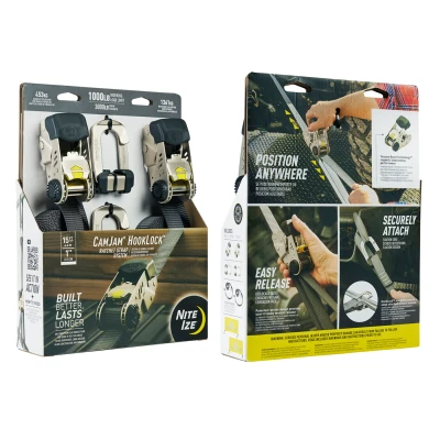 Afbeelding van Nite Ize CamJam HookLock Ratchet strap large 2 pack