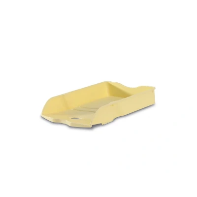 Afbeelding van HAN brievenbak Re LOOP A4/C4 stapel en nestbaar pastelgeel 100% gerecycled HA 10298 815