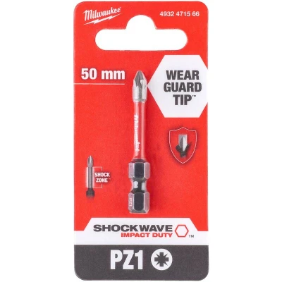 Afbeelding van Milwaukee Accessoires SchroefBIT ShW PZ1 50mm 1pc 4932471566