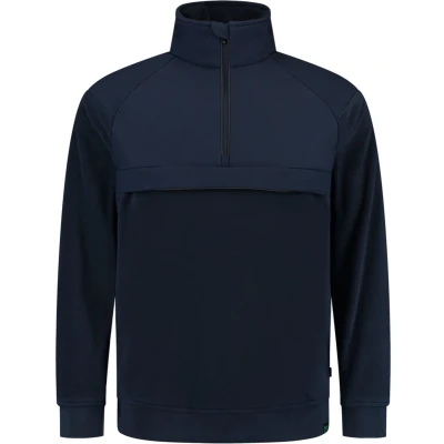 Afbeelding van Tricorp 302701 Sweater Anorak RE2050 Inkt