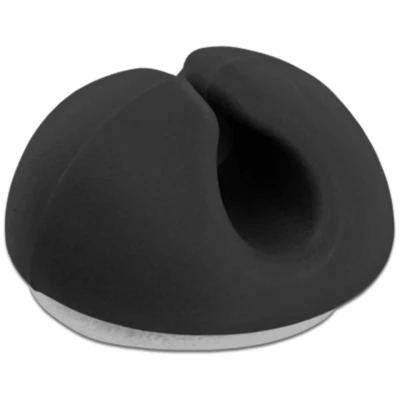 Afbeelding van Delock Kabelhouder Mini Set 10 stuks zwart