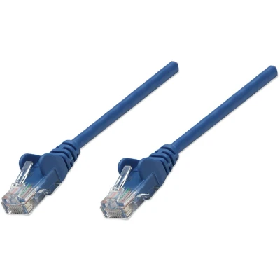 Afbeelding van Intellinet 338400 RJ45 Netwerkkabel, patchkabel CAT 5e U/UTP 1.50 m Blauw 1 stuk(s)