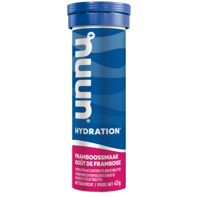 Afbeelding van 15% korting Nuun Hydration Met Elektrolyten Framboos 10 bruistabletten