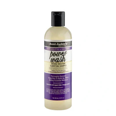 Afbeelding van 3x Aunt Jackie&#039;s Power Wash Intense Moisture Clarifying Shampoo 355 ml