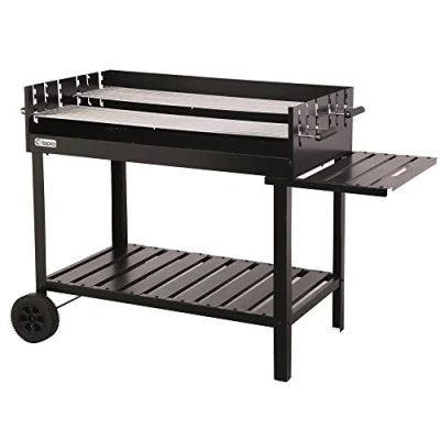 Afbeelding van tepro Houtskoolgrill grillwagen Atlanta, grilloppervlak: ca. 98 x 56 cm