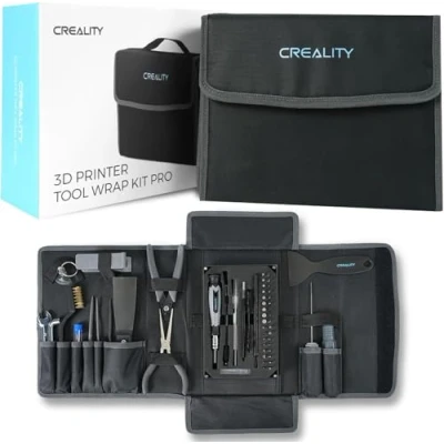 Afbeelding van Creality Toolkit voor 3D printer, 74 stuks, printen, gereedschap, wikkelkit, montage/verwijdering/filamentsnijset, printeraccessoires alle FDM printers, reiniging, afwerkingsafdrukken