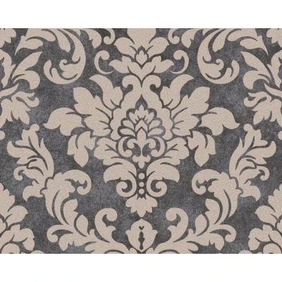 Afbeelding van AS Creation Trendwall 37270 4 372704 (Glitter) Zwart / Zilver