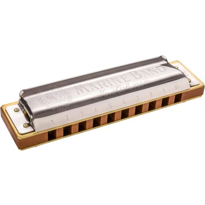 Afbeelding van Hohner Marine Band &quot;Classic&quot; Db 20 Stimmzungen Diatonische mondharmonica
