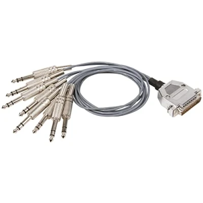 Afbeelding van MUSIC STORE Studio Multicore/Pro 8/25 Kl. 0,5m / D Sub 25 jack sym. Analoge multicore kabels