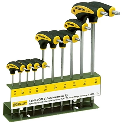 Afbeelding van Proxxon Industrial BO L hantag Schroevendraaierset Werkplaats 10 delig Binnen Zesrond (TX), TX