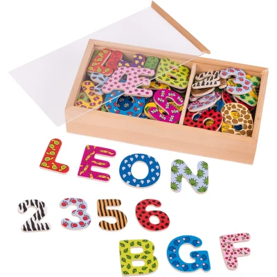 Afbeelding van Goki Magnetische Cijfers &amp; Letters, 88dlg.