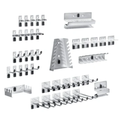 Afbeelding van Bott Gereedschaphouder assortiment BxH mm 10 haken/10 dubb.haken/20 div.houders 40 delig 1 stuk 14031414