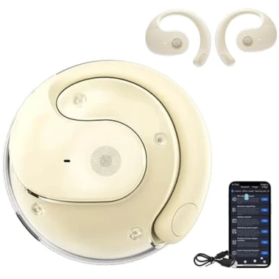 Afbeelding van Hy Undai T26 Pro taalvertaler, oordopjes Draadloze Bluetooth vertaaloordopjes, vertalingsoordopjes in realtime, ondersteunt meer dan 75 verschillende talen, draagbaar vertaalapparaat(Black