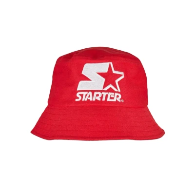 Afbeelding van Starter Basic Bucket Hoed, Heren, Maat: One Size, Cityred