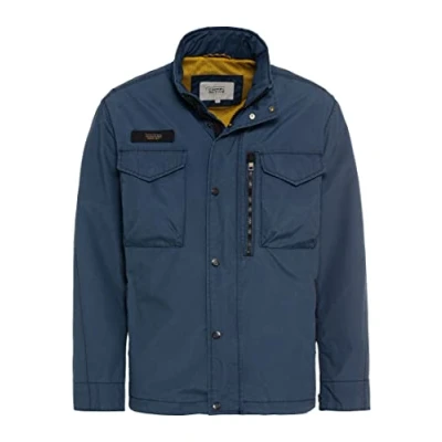 Afbeelding van camel active Jas, Heren, Maat: 54, Night blue