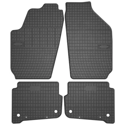 Afbeelding van M MOTOS auto Vloermatten van rubber voor Volkswagen Fox 2003 2021 Verbeter uw reiscomfort met anti slip mat alle weersomstandigheden, bescherming tegen vuil
