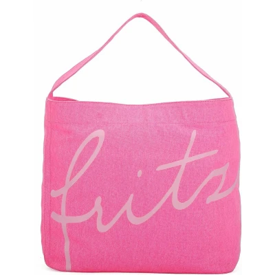 Afbeelding van Fritzi aus Preußen Schoudertas Canvas Easy03 Shoulder Bag Neon Pink Neonroze