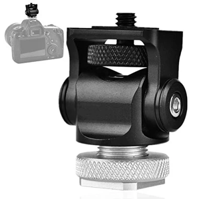 Afbeelding van Vbestlife 1/4 &#039;&#039;Schroef Hot Shoe Stand Monitor Mount, Mount Flash Microfoon Houder