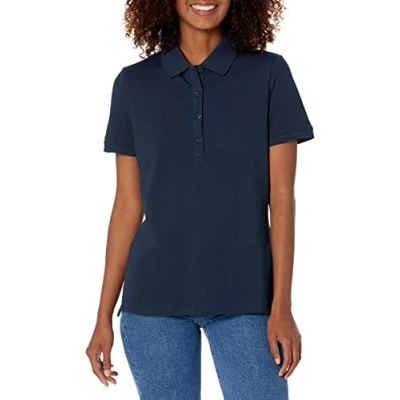 Afbeelding van Amazon Essentials Poloshirt met korte mouwen, Navy, XL