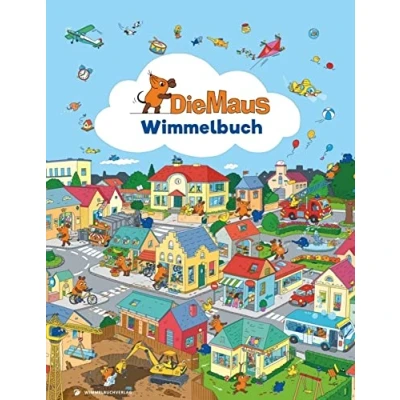 Afbeelding van Die Maus Wimmelbuch: Das große Sendung mit der Bilderbuch ab 2 Jahre