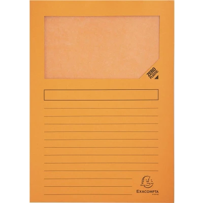 Afbeelding van Exacompta L map Forever, voor ft A4, pak van 25 stuks, oranje 16 stuks