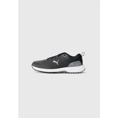 Afbeelding van Puma Heren Fusion Plus SL golfschoen, Zwart Wit, 8 UK, 42 EU