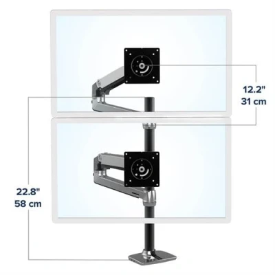 Afbeelding van Screen Table Support Ergotron 45 549 026 Aluminium